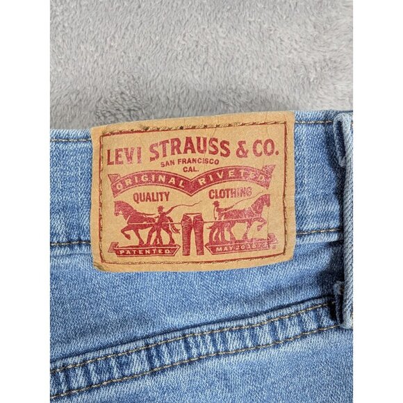 Levis 311 Shaping Skinny Capri Jeans Womens Size 28 Black Streetwear Casual - Picture 11 of 11